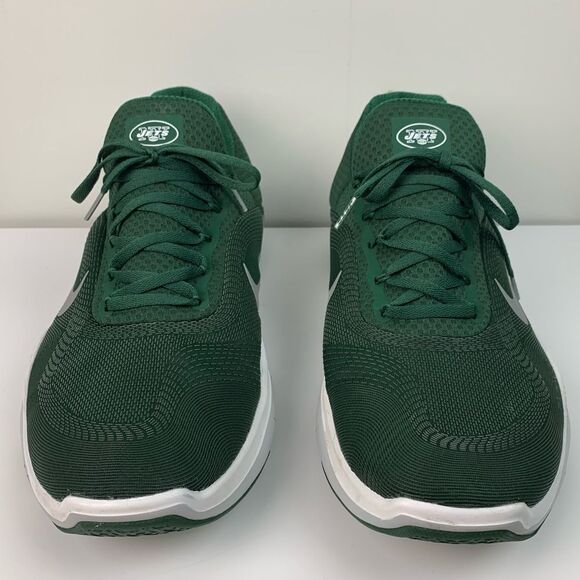 Nike x NFL men’s green Free Trainer V7 'New York Jets' lace up sneakers size 15 - Picture 4 of 12